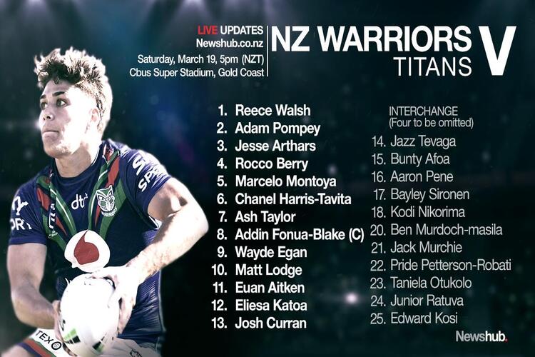 NRL 2022: NZ Warriors กระตุ้นให้ Reece Walsh ‘นำความตื่นเต้นนั้น’ ในการเปิด 2022 กับ Titans